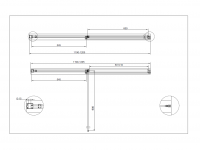 Душевая дверь в проем CEZARES URBAN-B-12-120-C схема 11