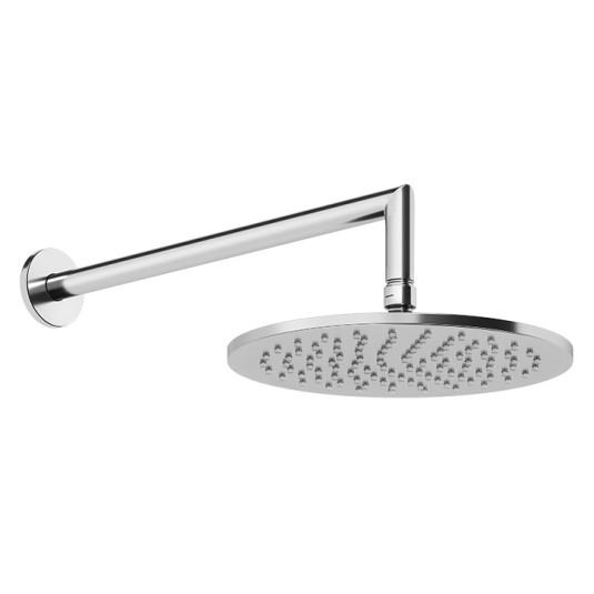 Тропический душ Gessi Anello 34,8х25 63348031 хром схема 2