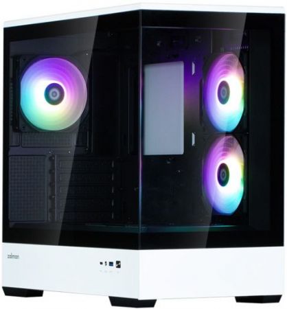 Корпус Zalman P30 BW Black/White