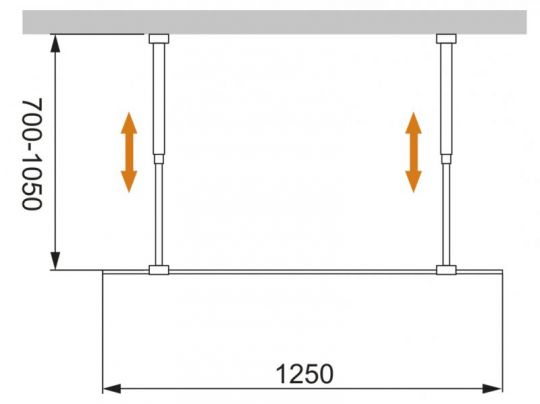 Душевая перегородка CEZARES LIBERTA-L-2-125-C схема 10