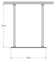 Душевая перегородка CEZARES LIBERTA-L-2-100-120 схема 22