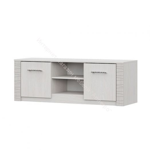 Тумба для телевидеоаппаратуры 1300 Серия №4 Гамма 20 Ясень Анкор светлый/Сандал светлый