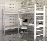 Кровать трехъярусная Кадет Трио