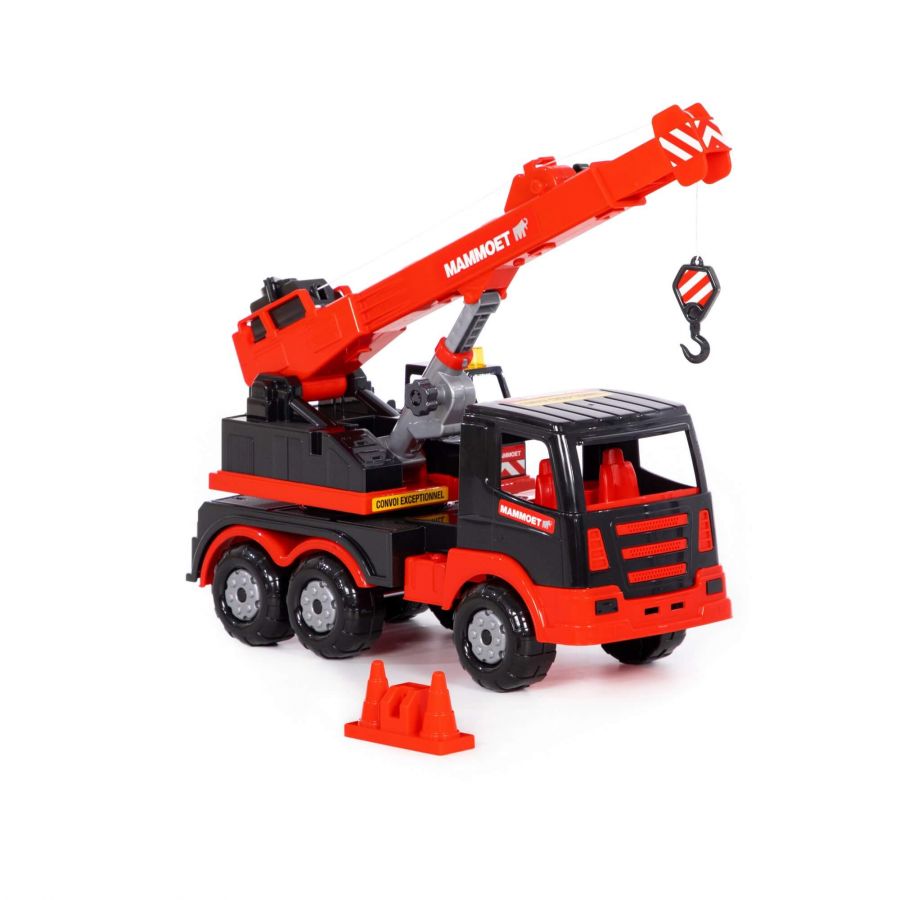 "MAMMOET", Автомобиль-кран №2 (в сеточке)