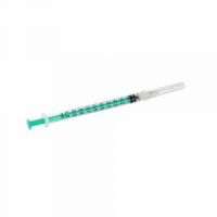Шприц трехкомпонентный 1 мл с иглой 0,4х12 Елец