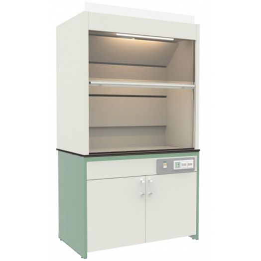 Шкаф вытяжной лабораторный, металлический (Зелёный)