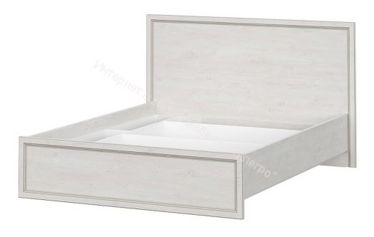 Кровать Александрия КР-102 1,6 м Серия 3 Сосна Санторини светлый