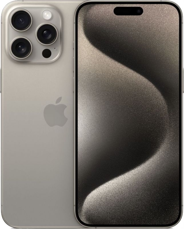 Apple iPhone 15 Pro Max 512 Гб Natural Titanium (натуральный титан)