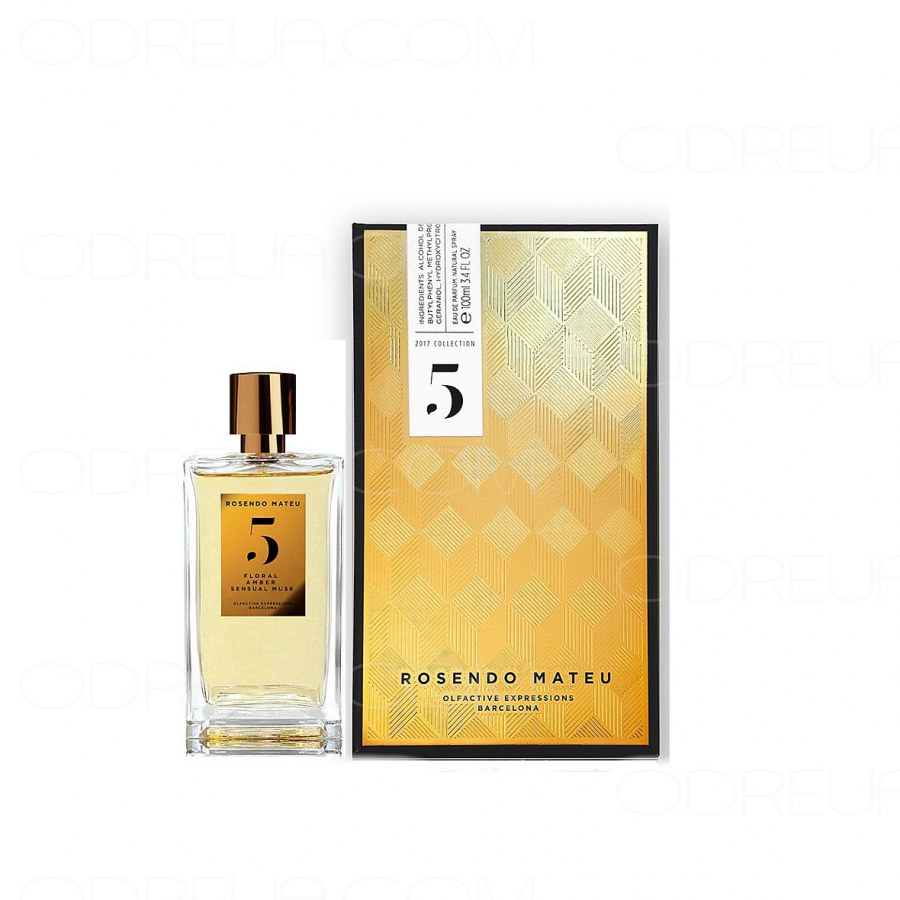 Rosendo Mateu Nº 5 Floral, Amber, Sensual Musk Rosendo Mateu Olfactive Expressions