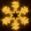 Фигура Arlight ARD-Snowflake-M4-750x750-324LED Warm Металл+ПВХ 034252 / Арлайт