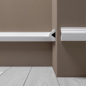 Молдинг XPS POLYMER Де-Багет М 5 40/20 Д2000хШ20хВ40 мм