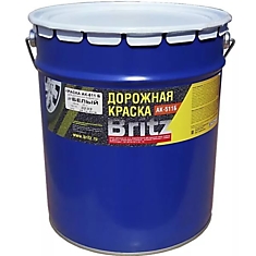 Краска для Дорожной Разметки Britz АК-511 25кг Белая / Бриц.
