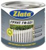 Грунт Zlata ГФ-021 2.6кг Cерый для Внутренних и Наружных Работ.