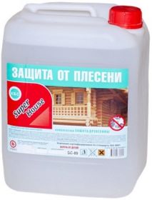 Защита от Плесени КБС Super Hause БС-89 10л Универсальная для Внутренних и Наружных Работ.