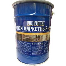 Клей Паркетный КПС МультиПротект 15кг Спиртовой, Однокомпонентный.