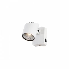 Спот с Выключателем Citilux Дубль-2 CL556610 LED Белый / Ситилюкс.