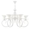 Люстра Подвесная Freya Fabre FR2001-PL-06-W Белый, Металл / Фрея.