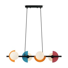 Светильник Freya Sepia FR5391PL-04CFL Черный, Разноцветный.