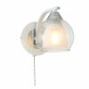 Бра с Выключателем Citilux Кристи CL152310 Белое Хром / Ситилюкс.