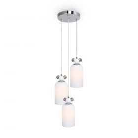 Светильник Подвесной Freya Pitch FR5365PL-03CH Хром, Белый