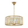 Люстра Хрустальная Freya Esme FR1005PL-05G Золото, Металл / Фрея.