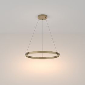 Светильник Подвесной Светодиодный Maytoni Rim MOD058PL-L32BS3K Золото.