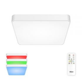 Светильник с Пультом Citilux Купер CL724K70G0 LED RGB Белый / Ситилюкс.