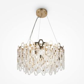 Светильник Подвесной Maytoni Tissage MOD490PL-09G Золото.