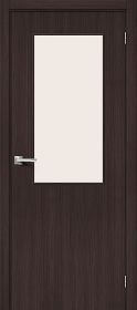 Межкомнатная Дверь с Экошпоном Bravo Браво-7 Wenge Melinga / Magic Fog 900x2000мм (Полотно 1шт) / Браво.