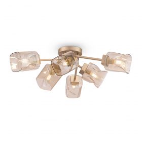 Люстра Потолочная Freya Isabella FR5095CL-06G Золото, Металл / Фрея.