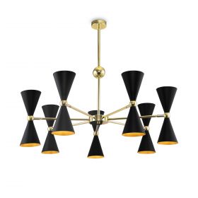 Люстра на Штанге Maytoni Modern Vesper MOD108PL-14GB Черный.