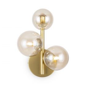 Бра Maytoni Dallas MOD545WL-03G Золото, Коричневый.