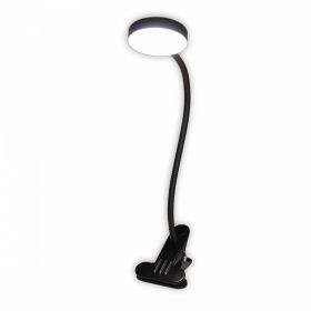 Лампа на Прищепке с Диммером Citilux Ньютон CL803071N LED Чёрная / Ситилюкс.