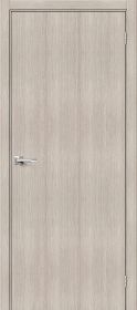 Межкомнатная Дверь с Экошпоном Bravo Браво-0 Cappuccino Melinga 800x2000мм (Полотно+Коробка+5 Наличников) / Браво.