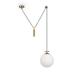 Светильник Подвесной Freyа  Freya  Impulse FR5221PL-01BS Золото, Металл / Фрея.
