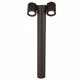 Фонарь Уличный (Столб) Maytoni Outdoor Wall Street O010FL-02B Чёрный, Алюминий*.