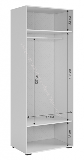 Шкаф двухдверный "Ева К4"