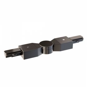 Поворотный Шарнирный Коннектор Maytoni Technical Accessories for tracks TRA001CS-11B Чёрный, Пластик.