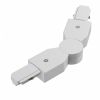 Поворотный Шарнирный Коннектор Maytoni Technical Accessories for tracks TRA001CS-11W Белый, Пластик.