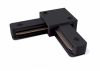 Коннектор L-образный Maytoni Technical Accessories for tracks TRA001CL-11B Чёрный, Пластик.