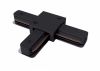 Коннектор Т-образный Maytoni Technical Accessories for tracks TRA001CT-11B Чёрный, Пластик.