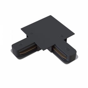 Коннектор L-образный Maytoni Technical Accessories for tracks TRA002CL-11B Чёрный, Алюминий.