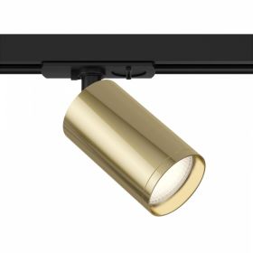 Трековый Светильник Maytoni Technical Focus S TR020-1-GU10-BG Черный с Золотом, Алюминий.