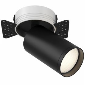 Встраиваемый Светильник Maytoni Technical FOCUS S C058CL-1B Черный, Алюминий.