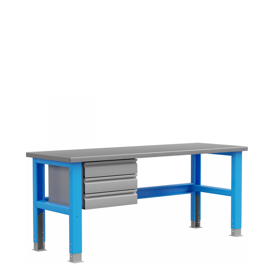 Стол металлический промышленный PLC 20.3