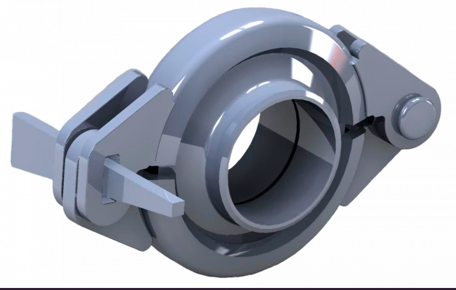 Быстроразъемное соединение DN 250, PN 63  , сталь 20