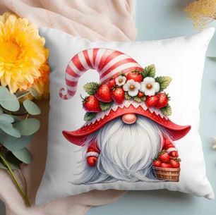 Полулён - Купон для пошива салфетки - Корзинка клубники 19,5*24,5 см. limit