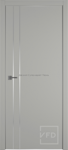 Дверь Urban 2V Antic Loft кромка алюминиевая с 4х сторон и молдинг