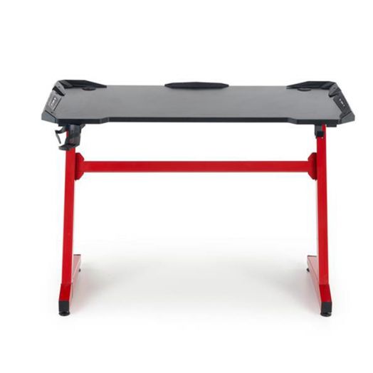 Стол письменный, компьютерный B49 (красный/черный)