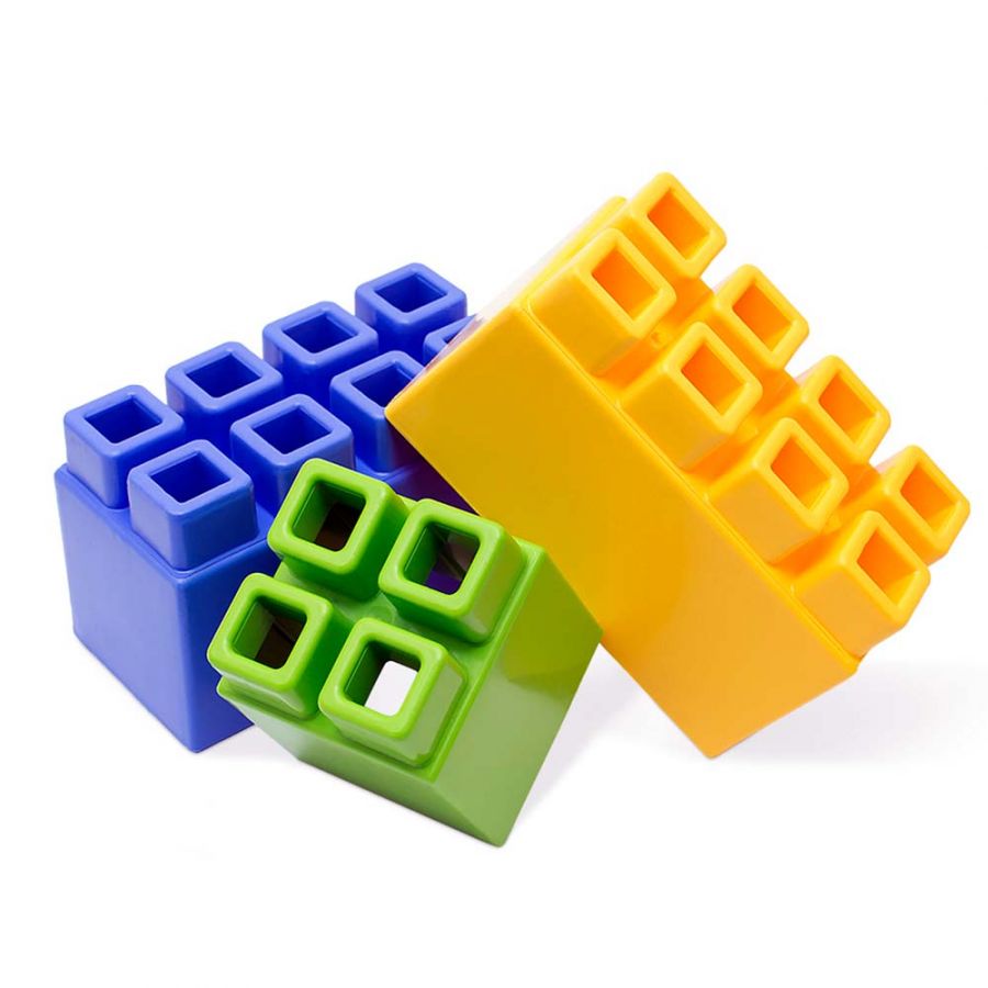 Конструктор Мультистрой XXL / 60 деталей